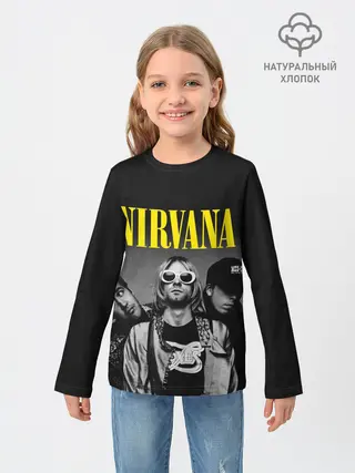 Детский лонгслив / NIRVANA
