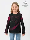 Детский лонгслив / Dark Rose