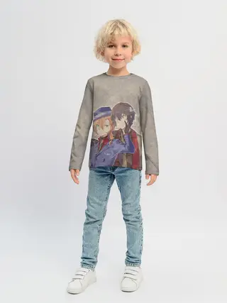 Детский лонгслив / Дазай и чуя