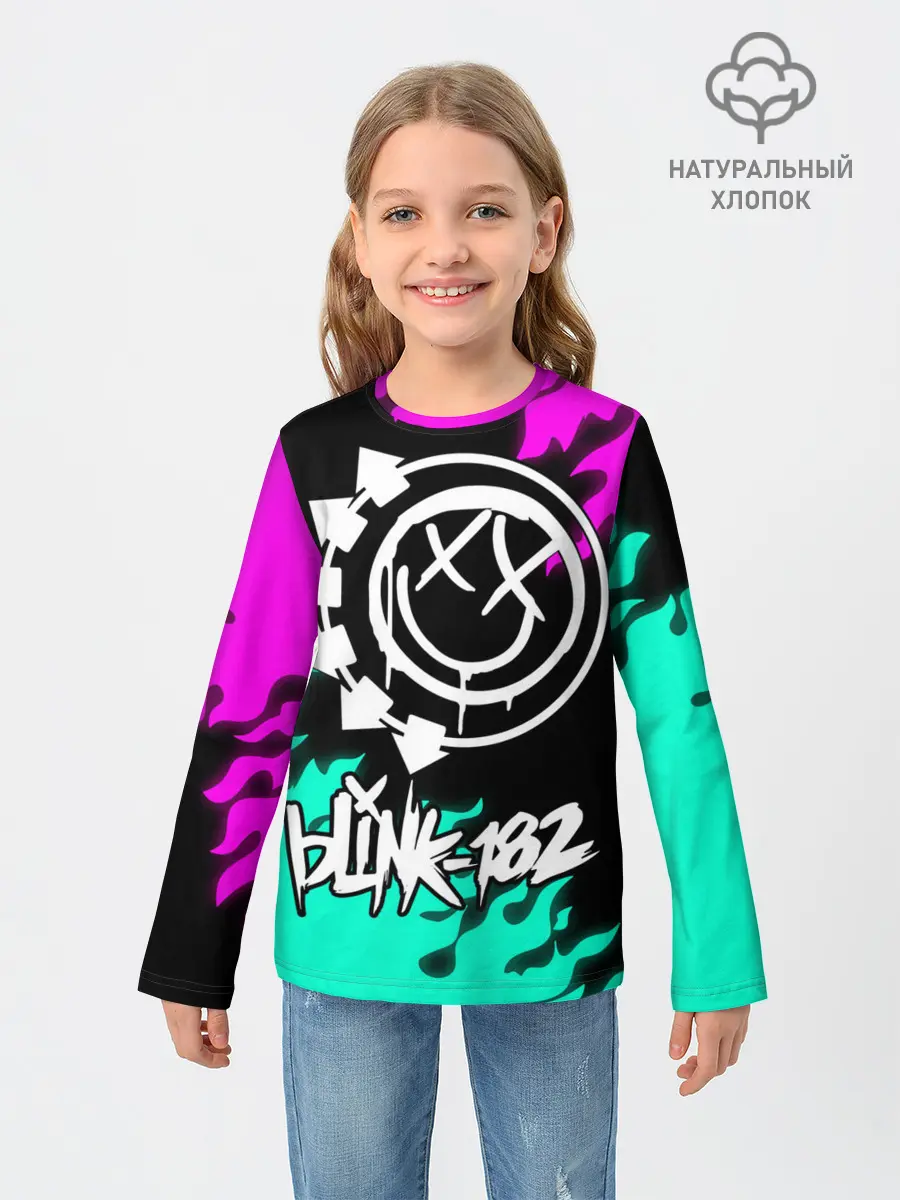 Детский лонгслив / Blink-182