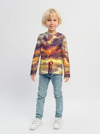 Детский лонгслив / Кимино Аниме