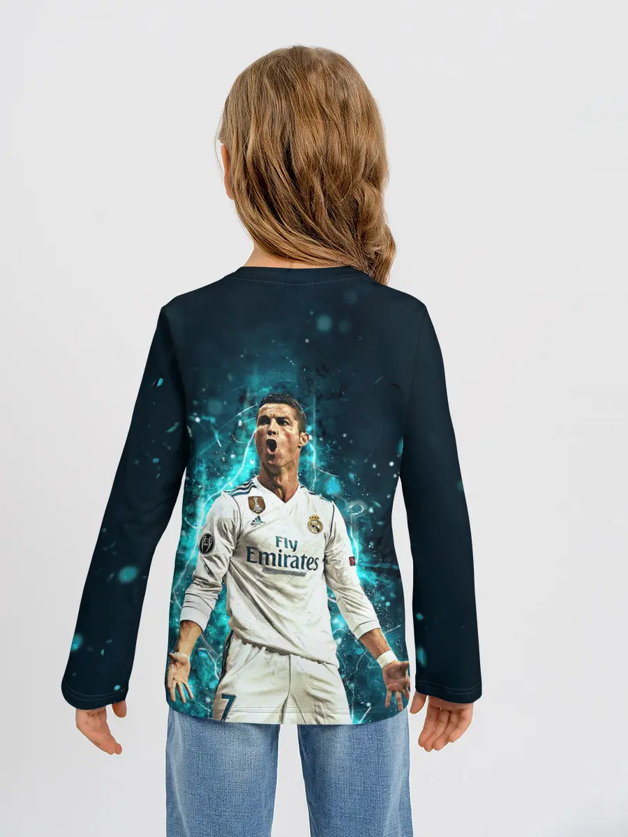 Детский лонгслив / Роналдо