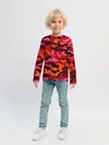 Детский лонгслив / CAMOUFLAGE RED