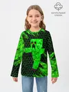 Детский лонгслив / MINECRAFT CREEPER