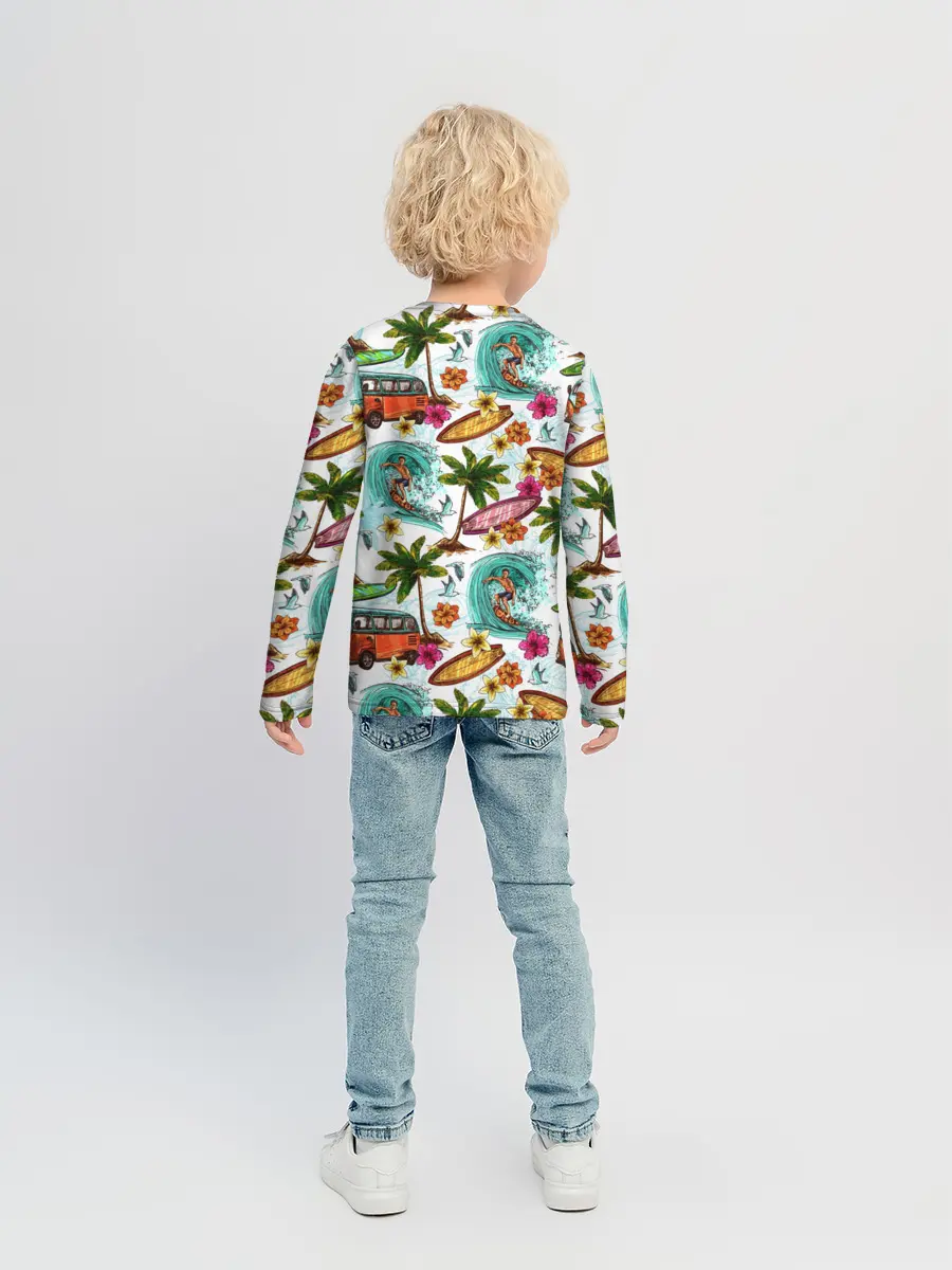 Детский лонгслив / Летнее Настроение