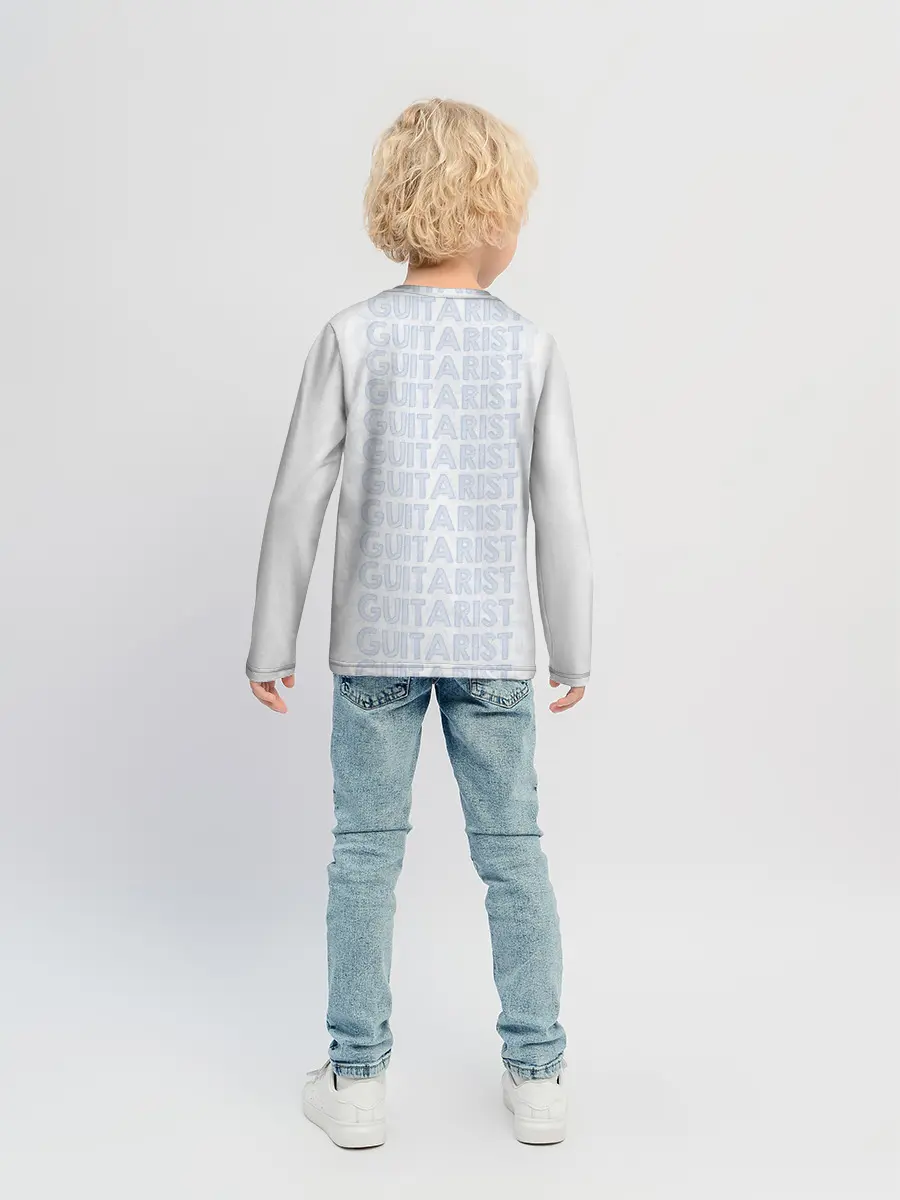 Детский лонгслив / Guitarist