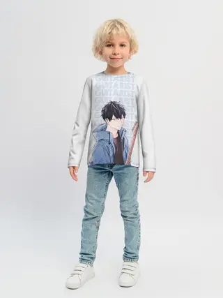 Детский лонгслив / Guitarist