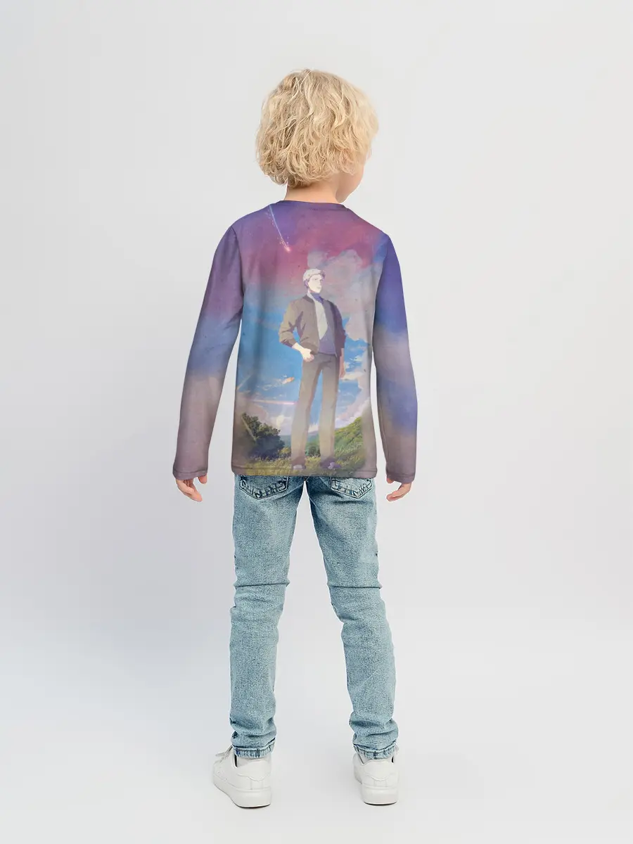 Детский лонгслив / Харуки и Акихико