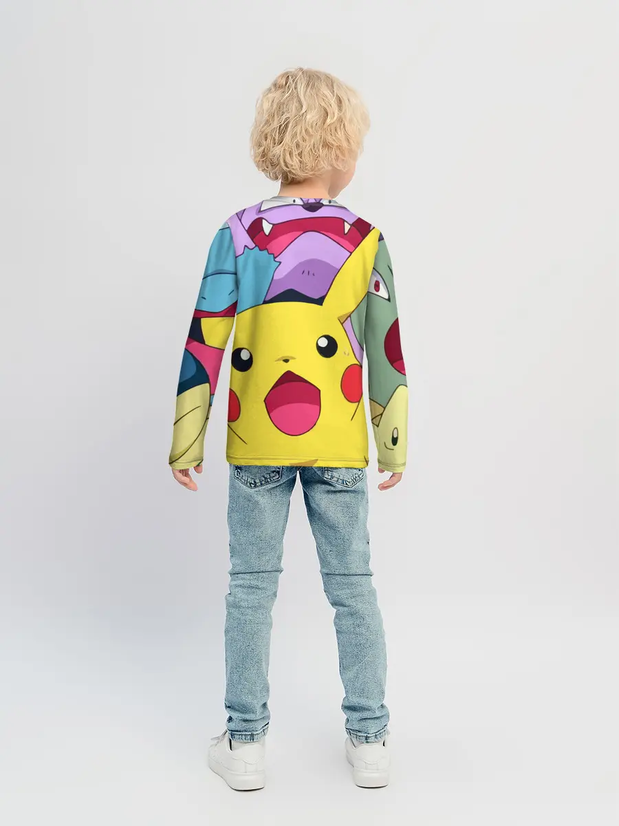 Детский лонгслив / Pokemon bros