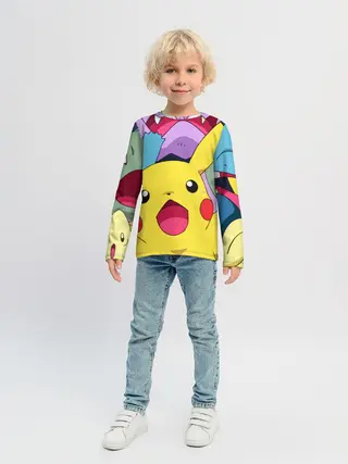 Детский лонгслив / Pokemon bros
