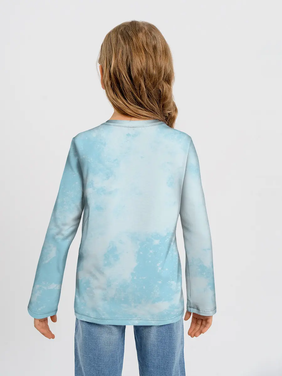 Детский лонгслив / Тихиро на горе с драконом