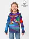 Детский лонгслив / Абстракция