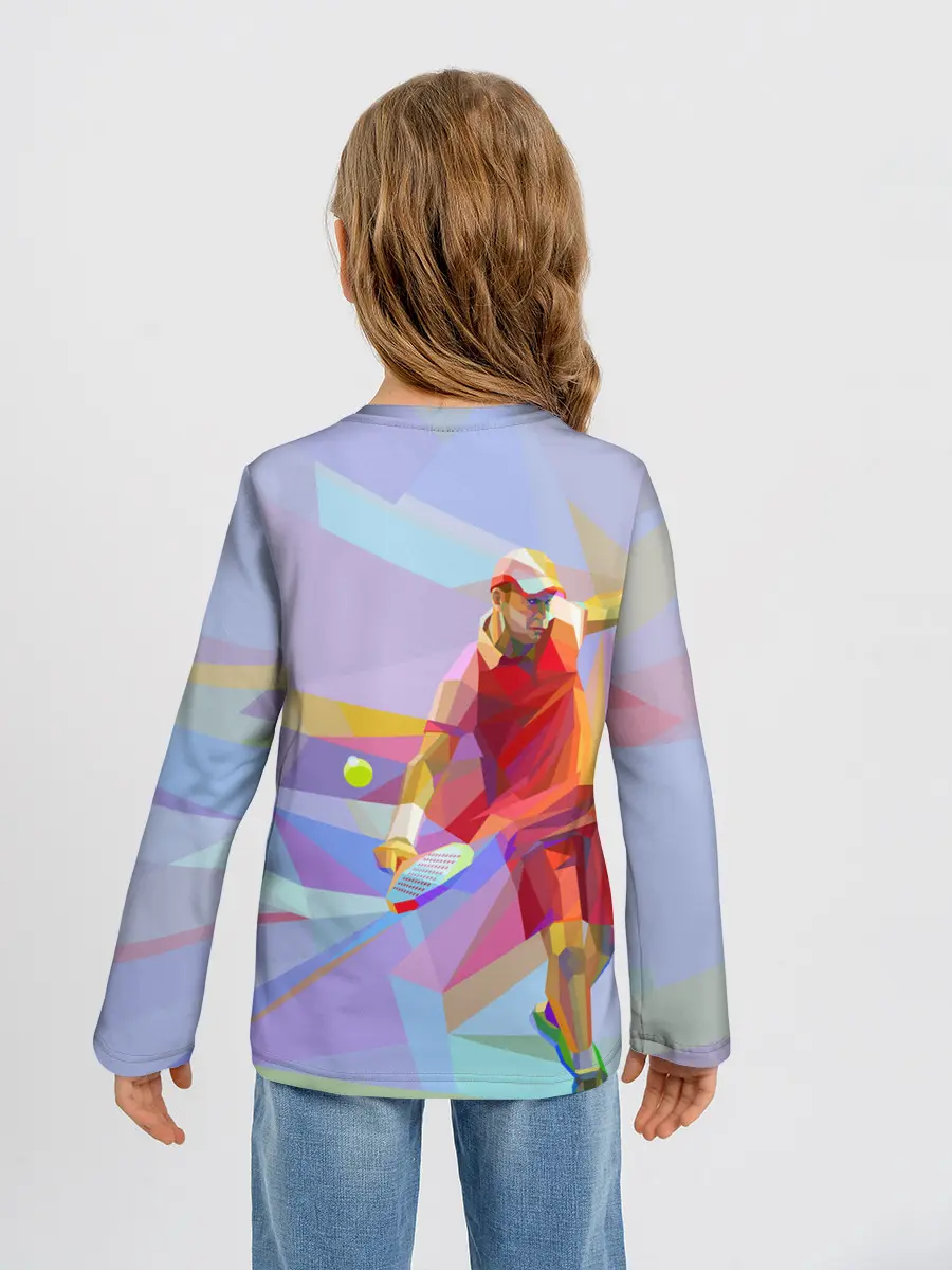 Детский лонгслив / Абстракция