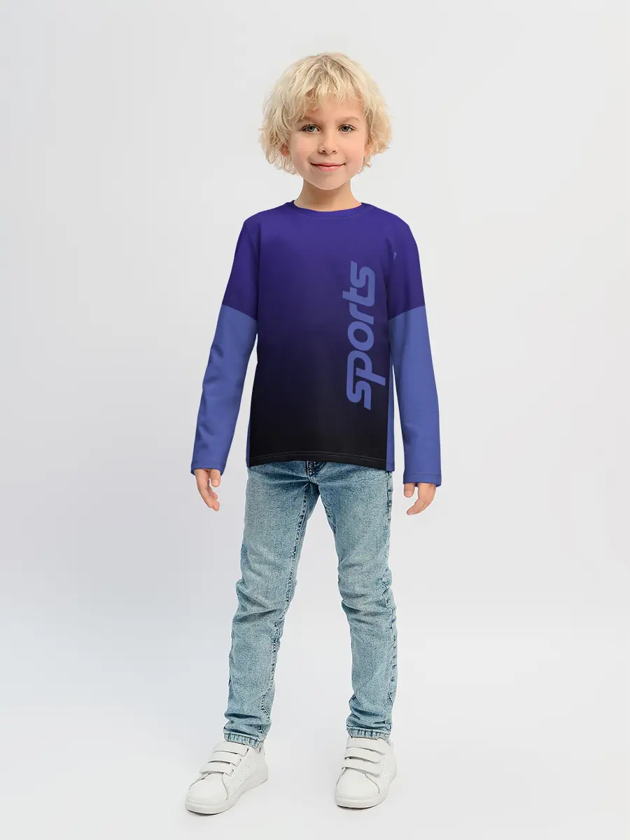 Детский лонгслив / Спорт