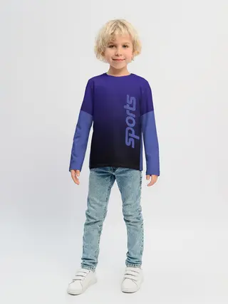 Детский лонгслив / Спорт
