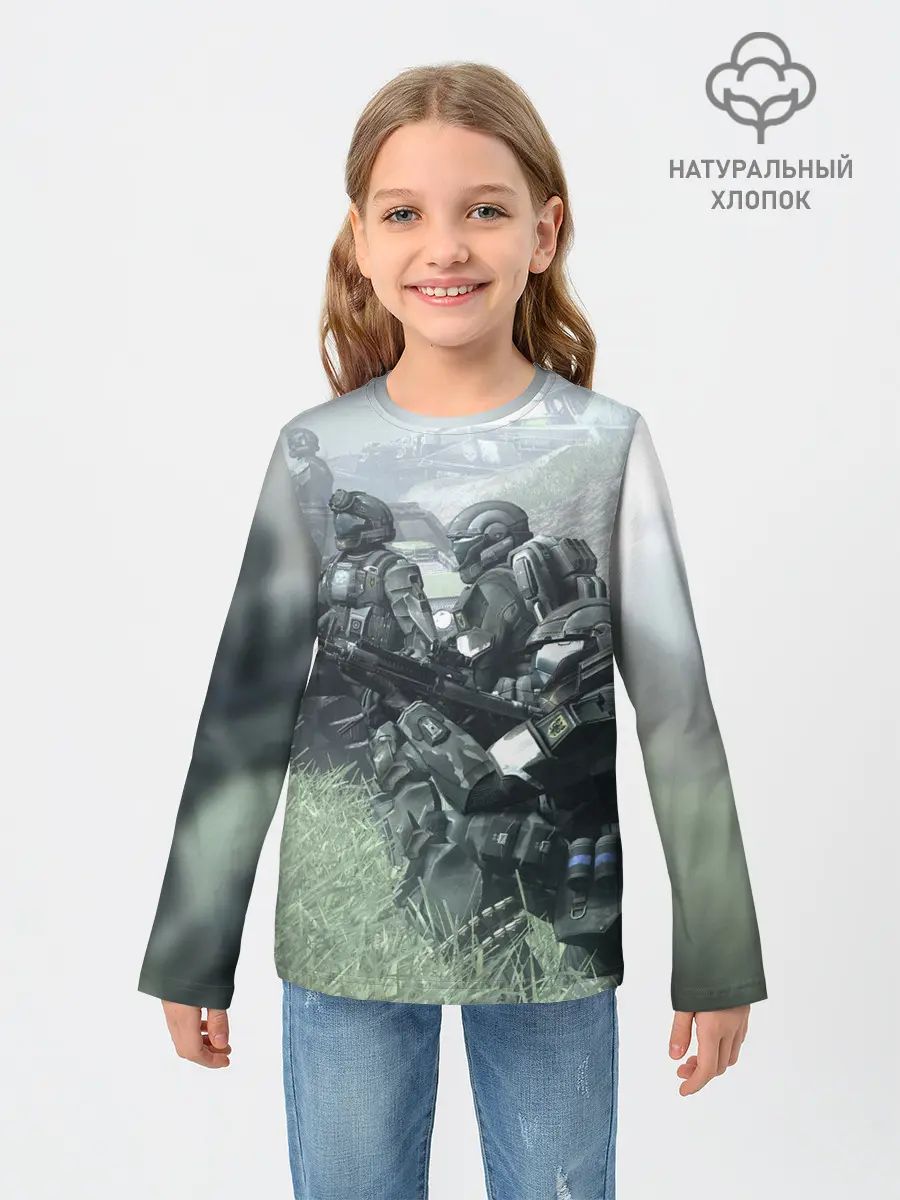 Детский лонгслив / Halo 2
