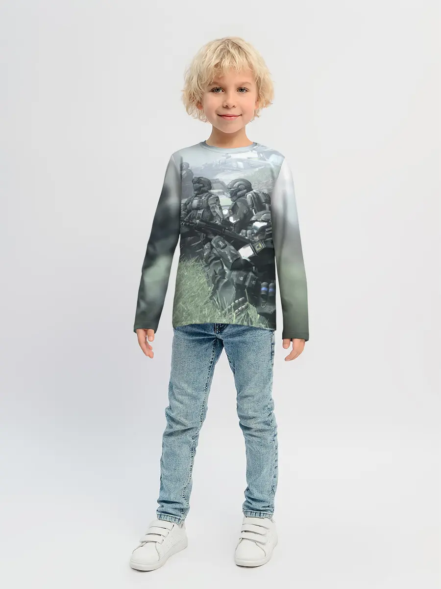 Детский лонгслив / Halo 2