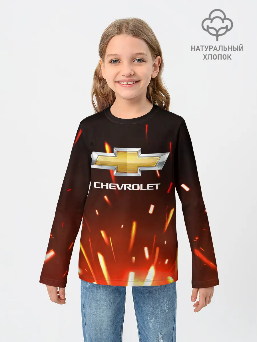 Детский лонгслив / CHEVROLET
