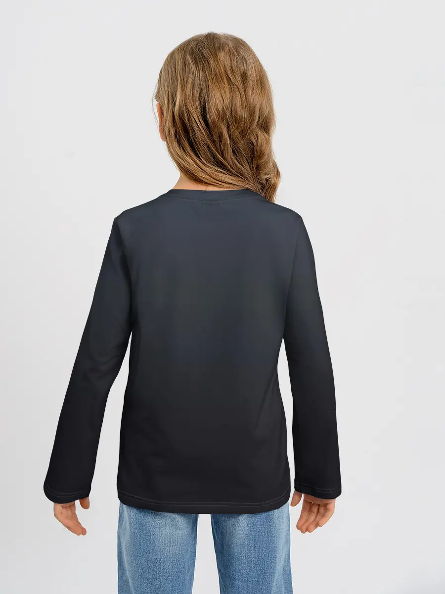 Детский лонгслив / Тихиро падает