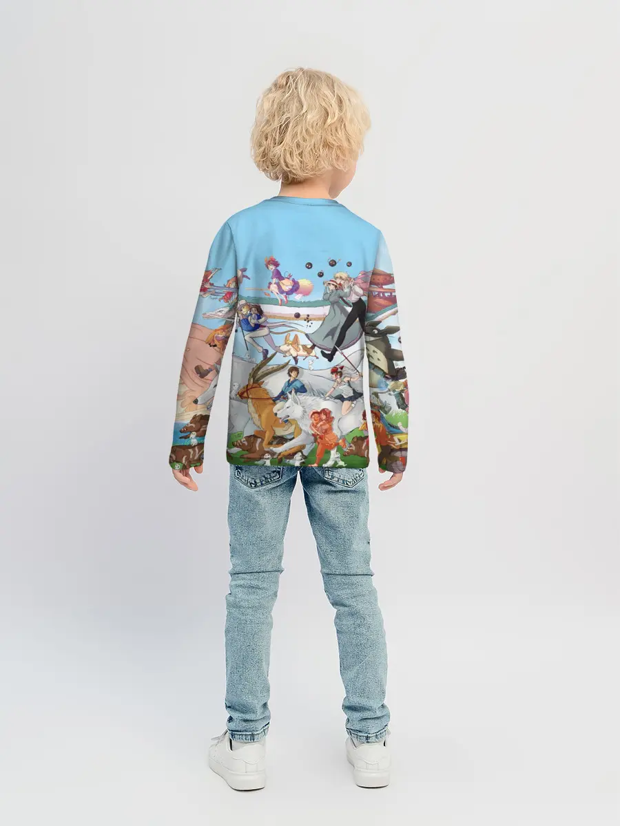 Детский лонгслив / Studio Ghibli