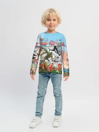Детский лонгслив / Studio Ghibli