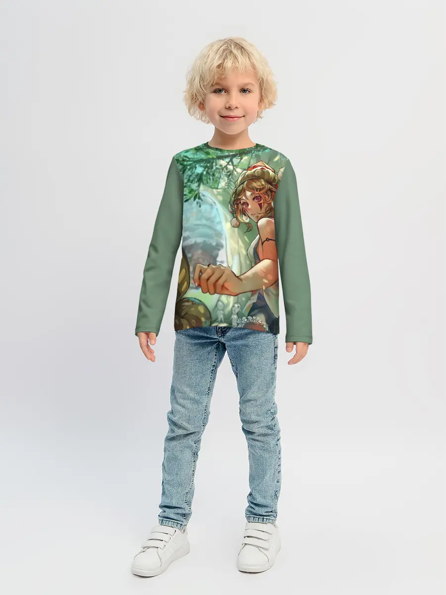 Детский лонгслив / Гибли