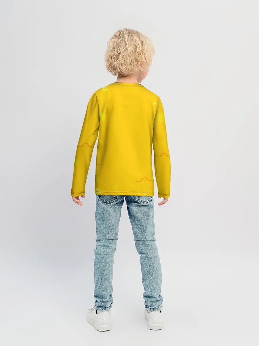 Детский лонгслив / Бабушка связала