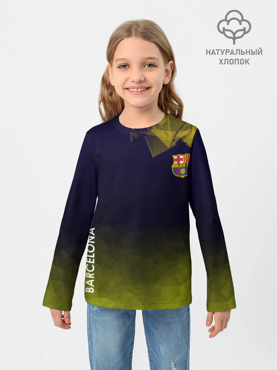 Детский лонгслив / Barcelona
