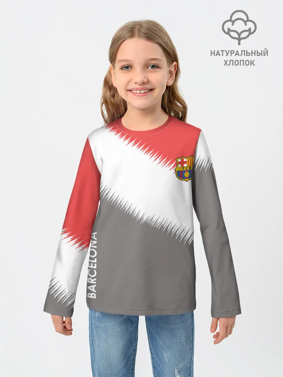 Детский лонгслив / Barcelona