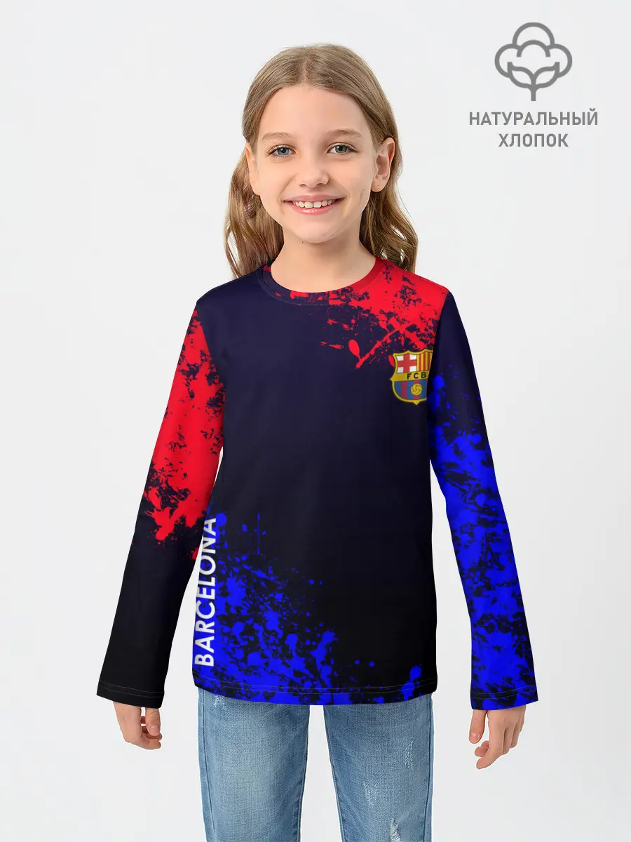 Детский лонгслив / Barcelona