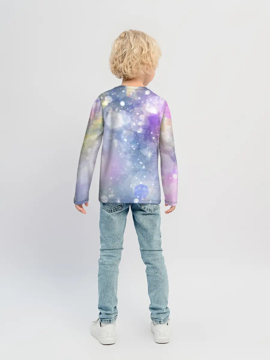 Детский лонгслив / Звездное небо
