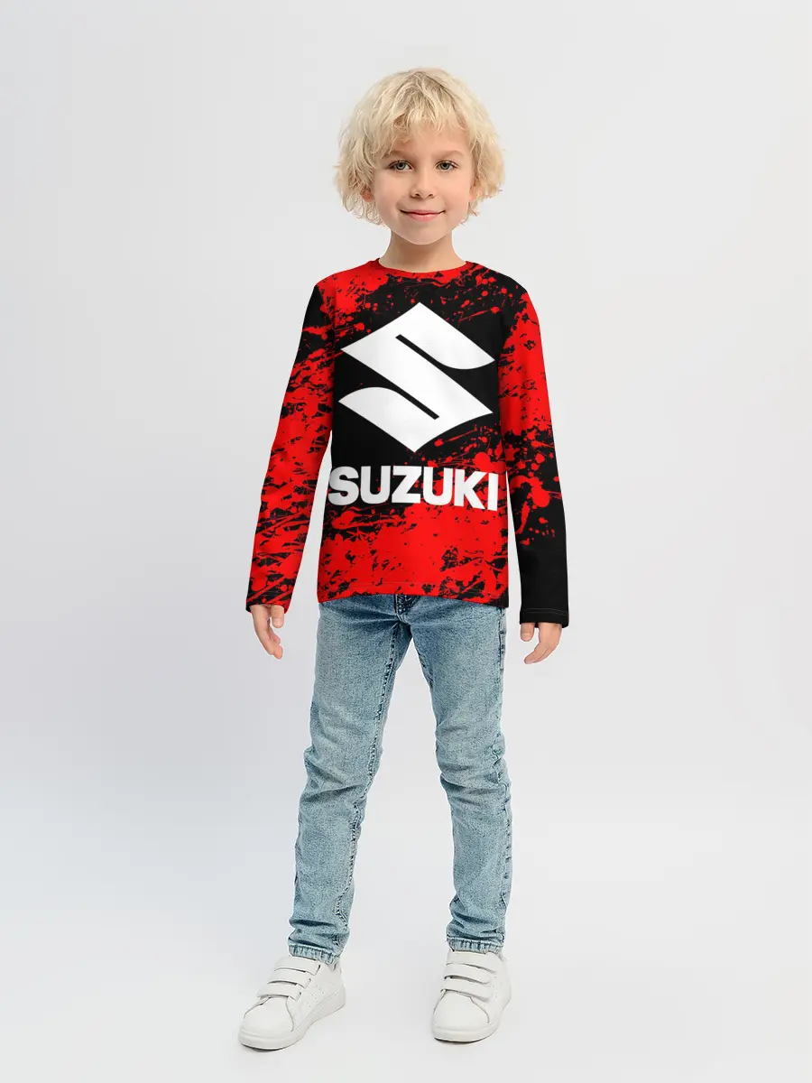 Детский лонгслив / SUZUKI