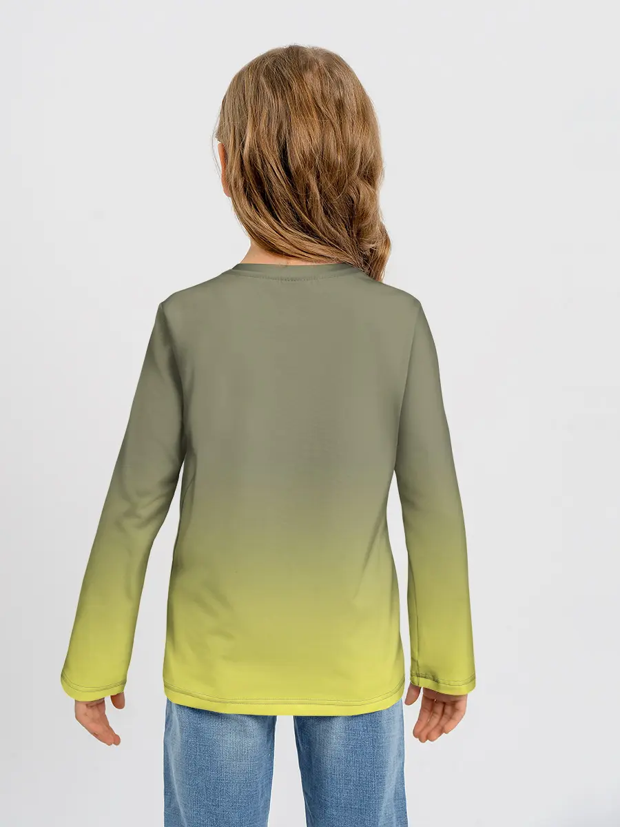 Детский лонгслив / Лев