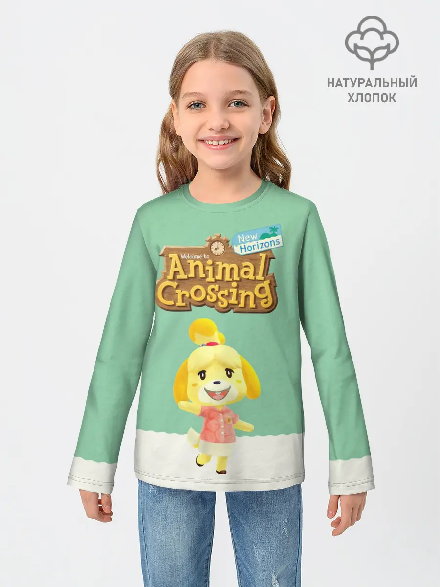 Детский лонгслив / Animal Crossing