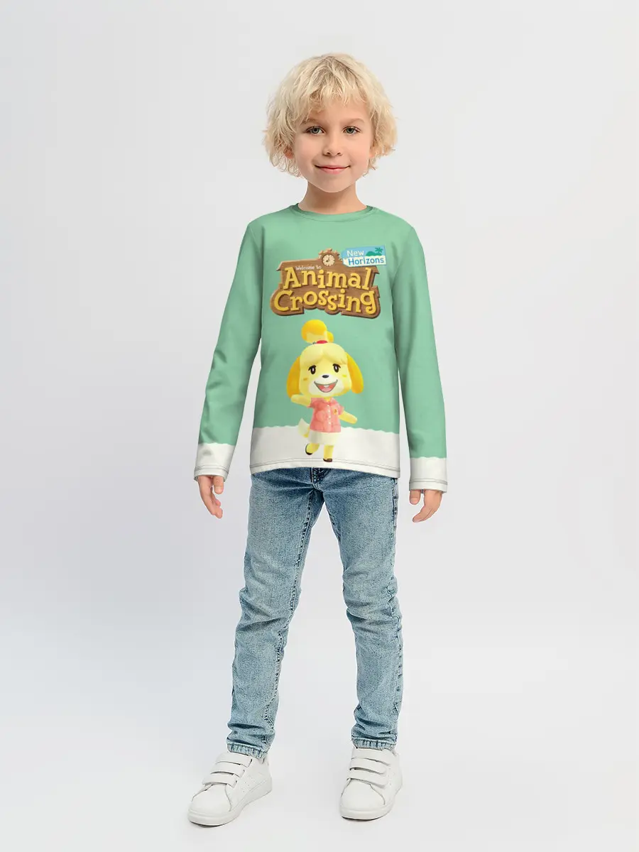 Детский лонгслив / Animal Crossing
