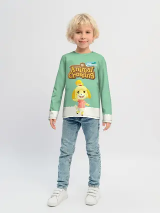 Детский лонгслив / Animal Crossing