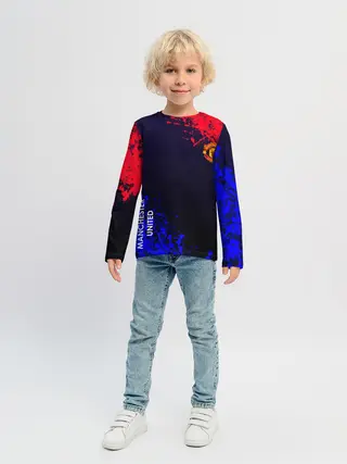 Детский лонгслив / Manchester United