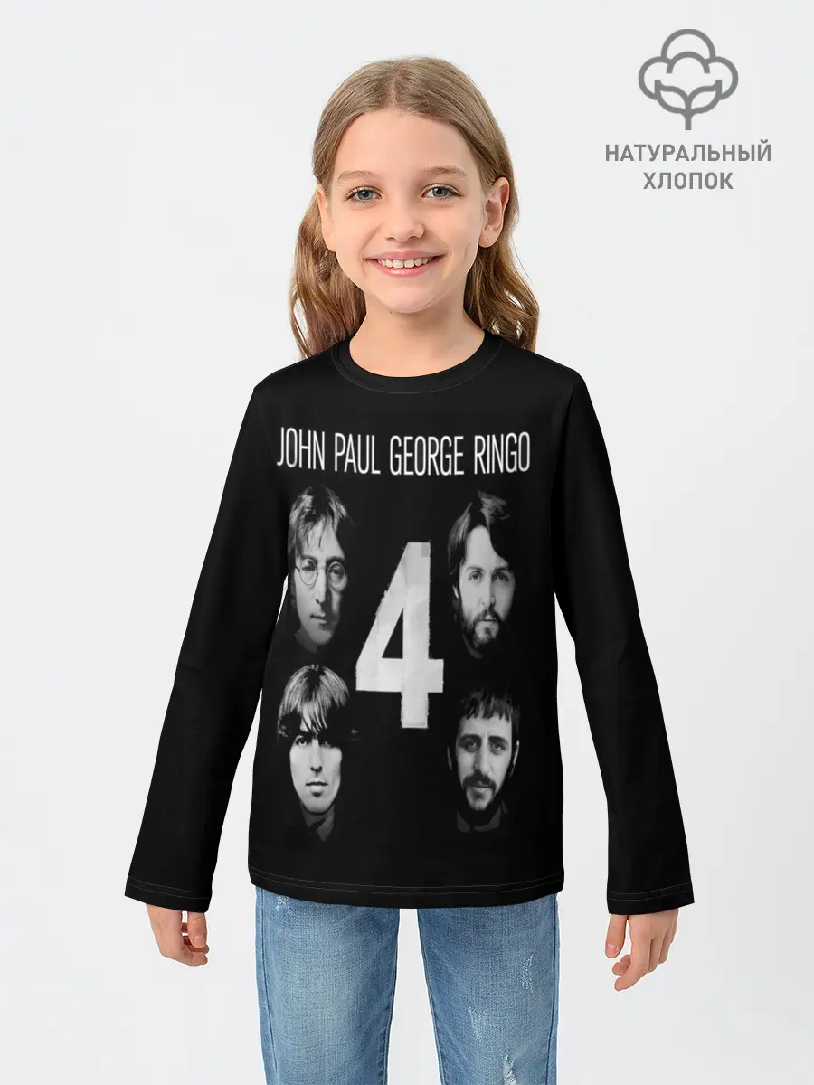 Детский лонгслив / THE BEATLES