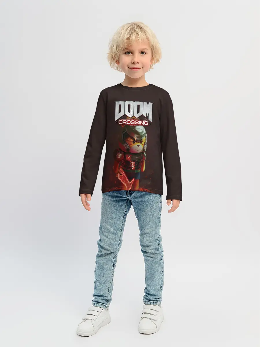 Детский лонгслив / Doom Crossing