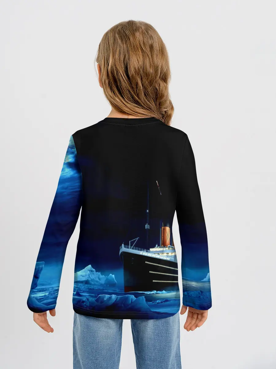 Детский лонгслив / Nautilus Pompilius