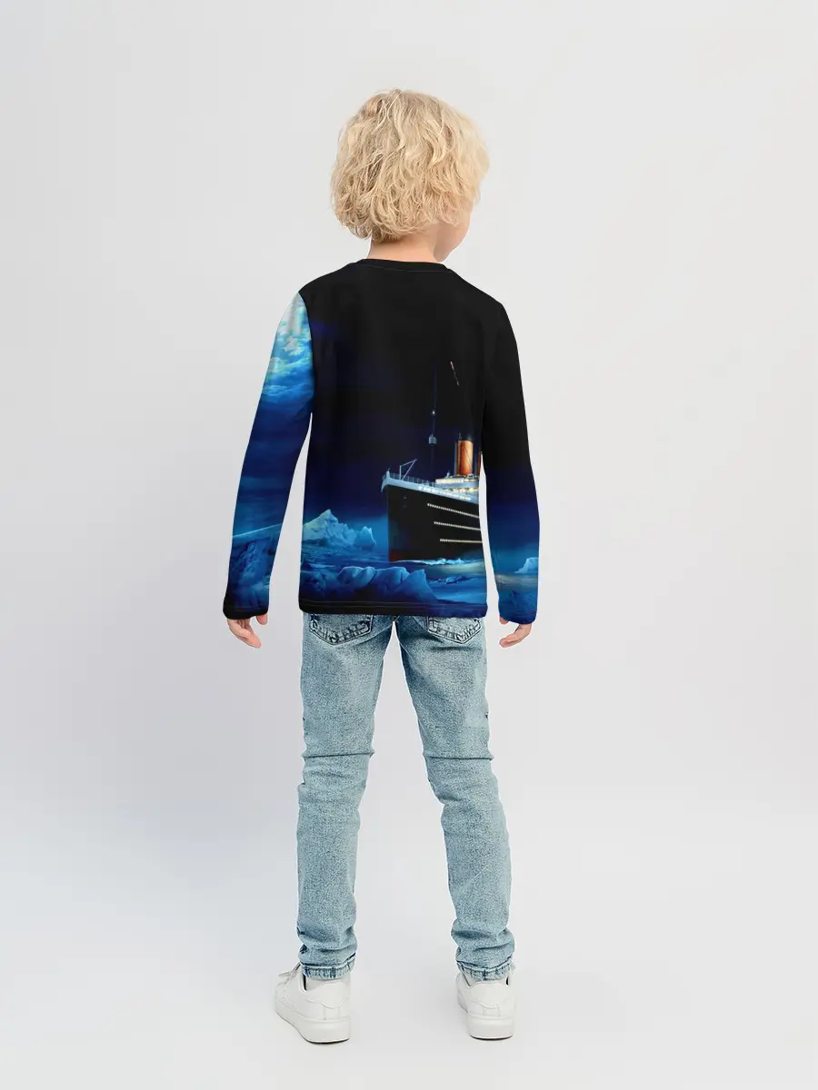 Детский лонгслив / Nautilus Pompilius