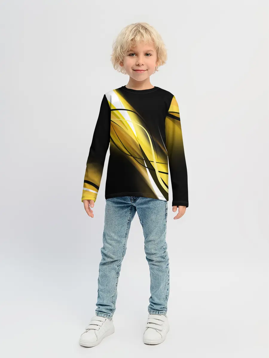 Детский лонгслив / GEOMETRY STRIPES