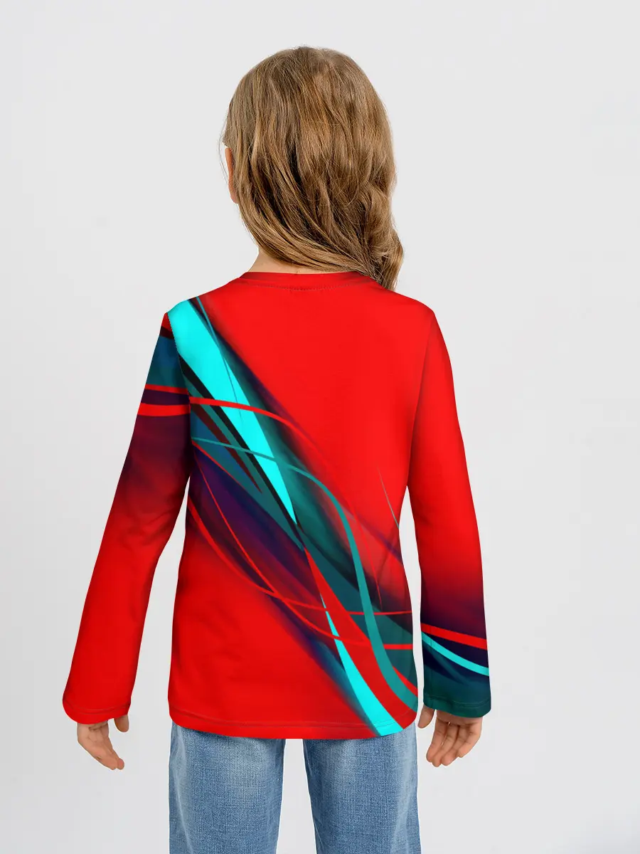 Детский лонгслив / GEOMETRY STRIPES