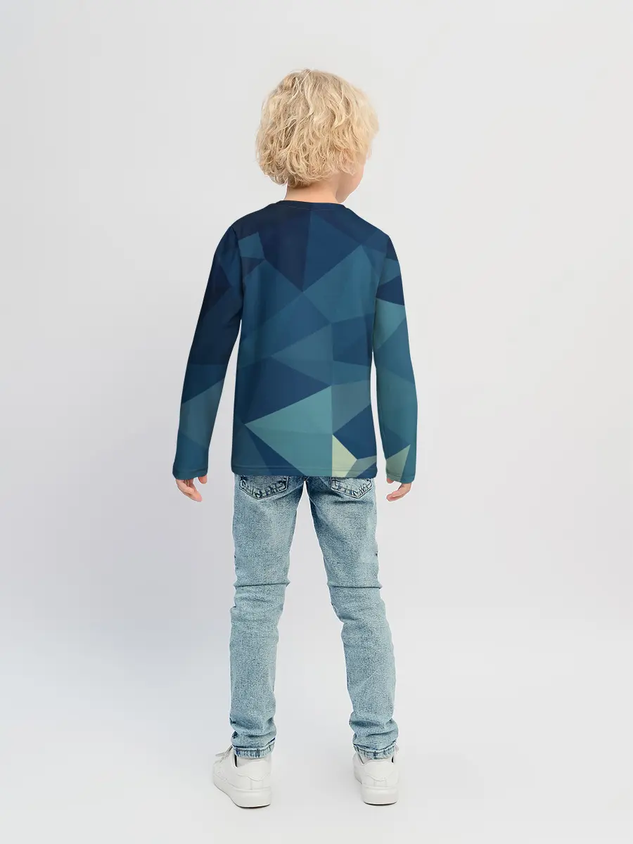 Детский лонгслив / DARK BLUE