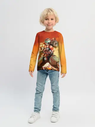 Детский лонгслив / ANIMAL CROSSING x DOOM ETERNAL