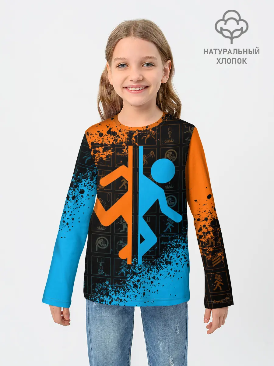 Детский лонгслив / PORTAL