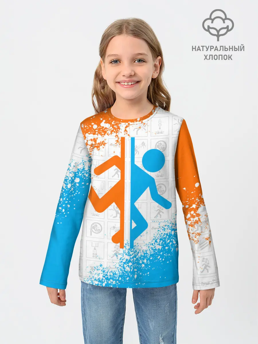 Детский лонгслив / PORTAL