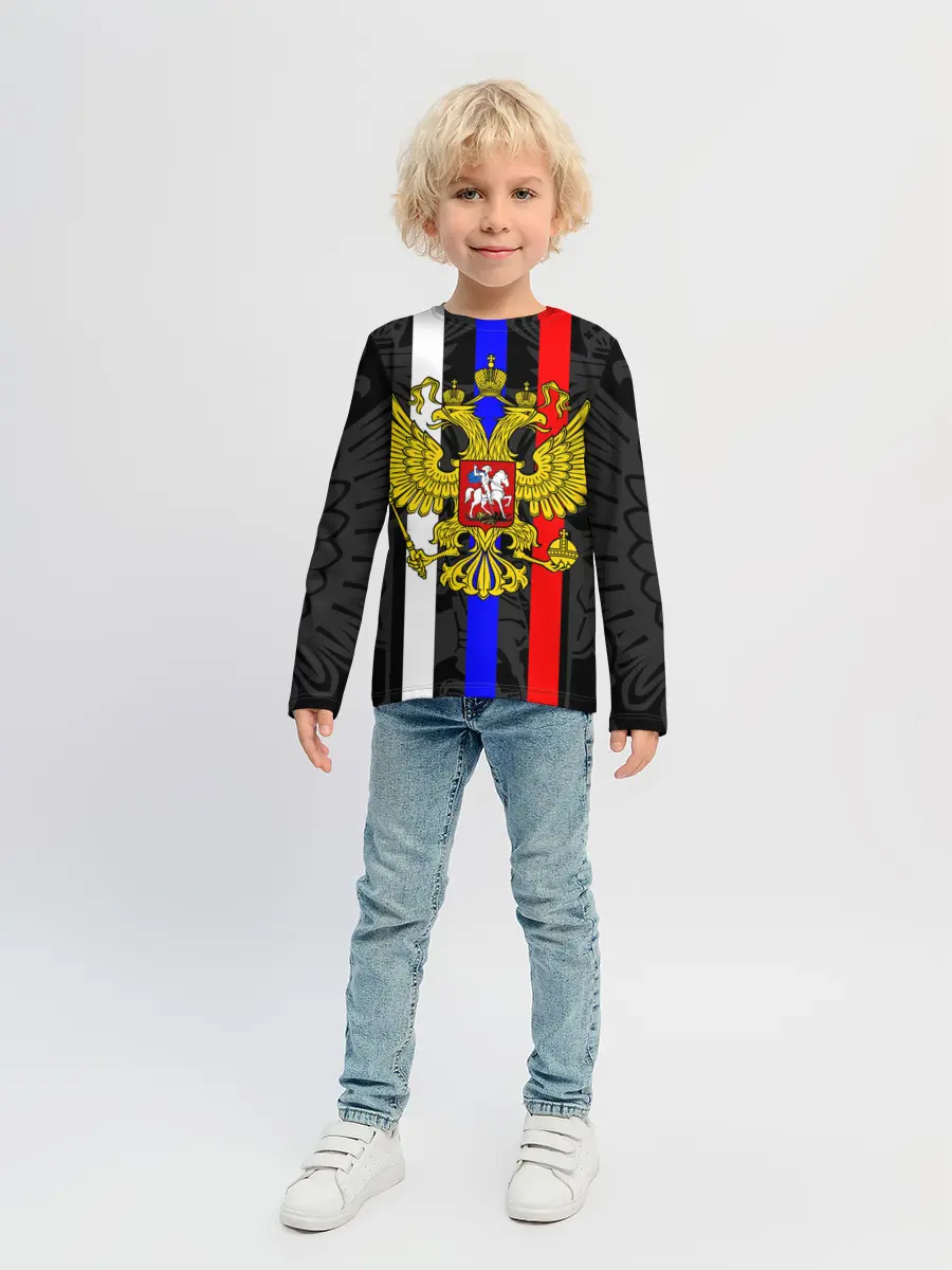Детский лонгслив / РОССИЯ
