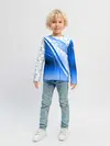 Детский лонгслив / ABSTRACT BLUE