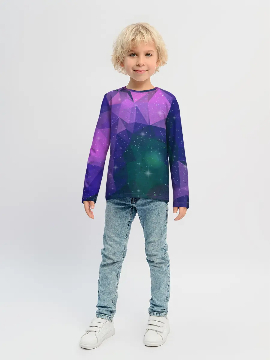 Детский лонгслив / SPACE